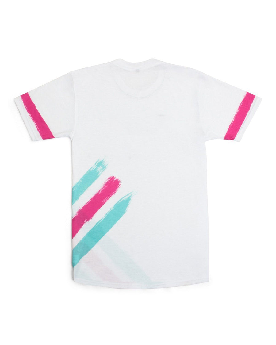 Brushstroke Unisex T-Shirt (White)