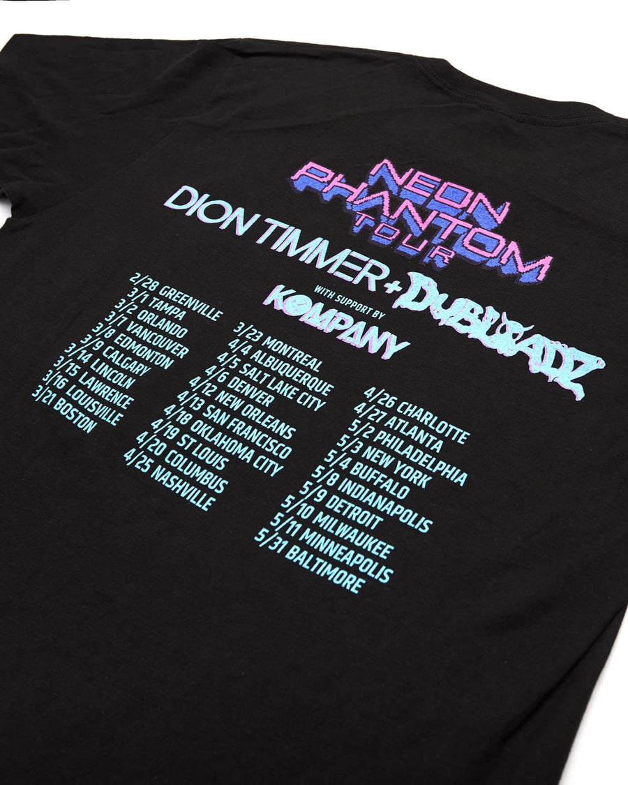 Neon Phantom Tour T-Shirt (Black)