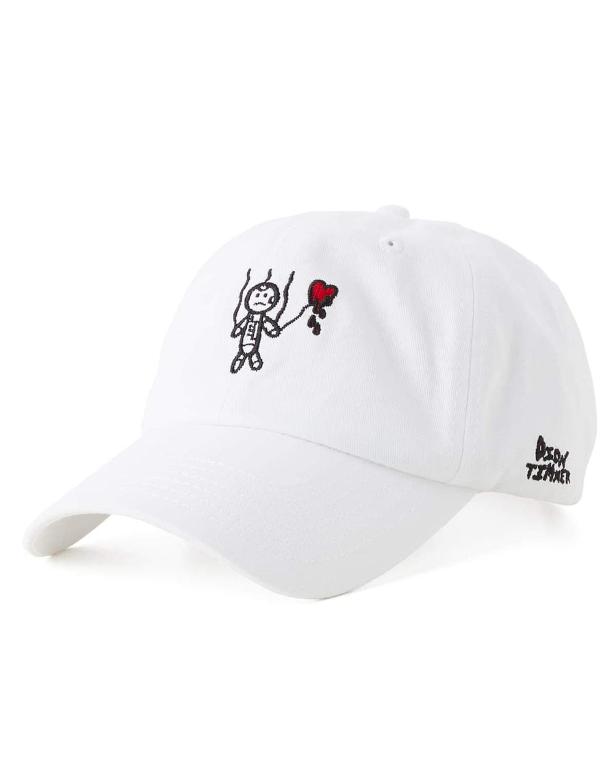 Squiggles Dad Hat (White)
